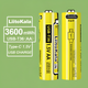 Батарейка акумуляторна АА LiitoKala USB-T36 2400mAh 1.5V багаторазова Li-ion батарейка з USB Type-C перезаряджувана, 1200+ циклів - зображення 2
