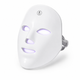 Косметологическая LED-маска для лица с 7 режимами света и USB-питанием, белая - изображение 2