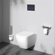 Унитаз подвесной AM.PM Gem AquaSpin с сиденьем с микролифтом white CGA1901SC - изображение 2