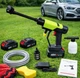 Портативная мойка высокого давления на аккумуляторе 48V (30 Бар) AM-48 Зеленая Минимойка для авто, двора и окон + пенообразователь - изображение 4