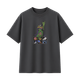 Футболка з вишивкою унісекс графіт XL-3XL розмір Dota 2 Rubick - зображення 1