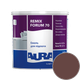 Эмаль акриловая для пола Aura Luxpro Remix Forum 70 RAL 8015 TR (каштановый коричневый) глянцевая 0.7 л - изображение 1