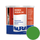 Емаль акрилова Aura Luxpro Remix Aqua 30 RAL 6037 (насичений зелений) напівматова TR 0.7 л - зображення 1