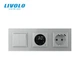 Терморегулятор электронный LIVOLO с USB Type-C 18 Вт серый закаленное стекло - изображение 3