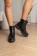 Черевики жіночі натуральна шкіра DJUS SHOES 39 (25,2 см.) 127.789 Чорні - зображення 2