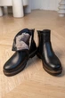 Черевики жіночі натуральна шкіра DJUS SHOES 39 (25,2 см.) 127.789 Чорні - зображення 6