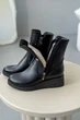 Черевики жіночі зимові натуральна шкіра DJUS SHOES 38 (25,0 см.) 70.096 Чорні - зображення 8