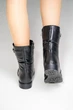 Черевики жіночі зимові натуральна шкіра DJUS SHOES 38 (25,2 см.) 70.097 Чорні - зображення 3