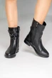 Черевики жіночі зимові натуральна шкіра DJUS SHOES 38 (25,2 см.) 70.097 Чорні - зображення 5