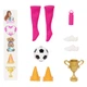 Набор‑сюрприз Barbie Roll & Reveal футболистка (JMK20) - изображение 3
