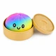 Антистресс игрушка сквиш Пельмень, 10 см, Радужный, Bun Rainbow Mystery Squishy Dumpling - изображение 2