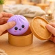 Антистресс игрушка сквиш Пельмень, 10 см, Фиолетовый, Bun Rainbow Mystery Squishy Dumpling - изображение 1