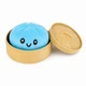 Антистресс игрушка сквиш Пельмень, 10 см, Голубой, Bun Rainbow Mystery Squishy Dumpling - изображение 2