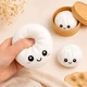 Антистрес іграшка сквіш Пельмень, 10 см, Білий, Bun Rainbow Mystery Squishy Dumpling - зображення 6