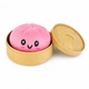 Антистресс игрушка сквиш Пельмень, 10 см, Розовый, Bun Rainbow Mystery Squishy Dumpling - изображение 2