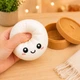 Антистрес іграшка сквіш Пельмень, 10 см, Білий, Bun Rainbow Mystery Squishy Dumpling - зображення 9