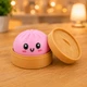Антистресс игрушка сквиш Пельмень, 10 см, Розовый, Bun Rainbow Mystery Squishy Dumpling - изображение 10