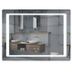 Зеркало MIXXUS STYLE MR13-70x50-REVERSE с LED Touch, Anti-fog, димером, рег. яркости (MI6665) - изображение 1
