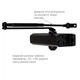 Доводчик RYOBI *9900 9903 BLACK - изображение 2