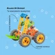 Конструктор гибкий OTAMANKO Грайко-збирайко 84 детали - изображение 3