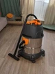 Бытовой пылесос с моющей функцией, 1200 Вт, контейнер 20 л, для сухой и влажной уборки, дома, гаража, мастерской, офиса, с комплектом насадок и системой фильтрации - изображение 7