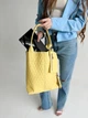 Сумка женская шоппер из натуральной кожи содержит формат А-4 ARTiS Bags 970 4827 желтая - изображение 4