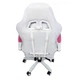 Крісло геймерське Bonro Lady 807 рожево-біле - зображення 6