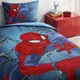Подростковое постельное белье Tac Disney Spiderman Rise ранфорс полуторное на резинке - изображение 3
