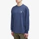 Чоловічий бавовняний лонгслів ACG Dri-FIT FQ3738-437 синього кольору вільний оверсайз Розмір XS - зображення 2