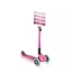 Детский самокат Globber GO-UP Deluxe Lights 5 в 1 Pink 1+ - изображение 5