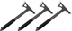 Набір метальних сокир Boker Plus Mohican 3er Set для кемпінгу 3Cr13 з паракордом і чохлом - зображення 5