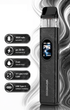 Pod-система Vaporesso XROS 6 Slate Black черный вейп на 1800мАч электронка со сменным картриджем на 3мл верхняя заправка - изображение 3