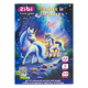 Набір кольорового картону та паперу А4 18арк. ZiBi KIDS Line 1968-07 UNICORN (9арк. картону +9арк. паперу) односторонній (20) /ZB.1968-07/ - изображение 1