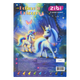 Набір кольорового картону та паперу А4 18арк. ZiBi KIDS Line 1968-07 UNICORN (9арк. картону +9арк. паперу) односторонній (20) /ZB.1968-07/ - изображение 2