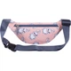 Бананка Bagland Bella 2 л ткань 600D W/R 13x21x5 см вишневая - изображение 3