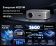 Проектор Everycom HQ11 (android version) Full HD LED Android с WiFi с Bluetooth - изображение 2