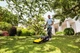 Газонокосарка акумуляторна Karcher LMO 4-18 36В 37 см пластик чорна з жовтим - зображення 10