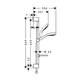 Hansgrohe Croma Select E Vario Душевой набор, белый/хром (26586400) - изображение 3