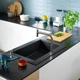 Hansgrohe S 51 Кухонная мойка, Graphite Black (43313170) - изображение 13