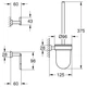 Набір аксесуарів 3 в 1 Grohe Essentials Cube New (40757001) - зображення 8