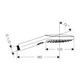 Ручний душ Hansgrohe Raindance Select E 120 3jet, matt black (26520670) - зображення 4