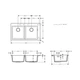 Hansgrohe S510-F770 Кухонная мойка, Concretegrey (43316380) - изображение 3