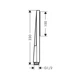 Лійка для душу Hansgrohe Pulsify E 100 1jet EcoSmart (колір - хром) 24320000 - изображение 13