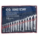 Набор ключей дюймовых 14шт. (5/16" - 1-1/4") KING TONY - изображение 5