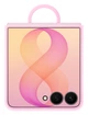 Чехол для смартфона Samsung Silicone Ring Magnet для Samsung Galaxy Flip 8 Pink (EF-EF776CVEGUA) - изображение 1