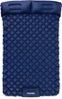 Надувний матрац для кемпінгу Outtec Nylon O-42641 205 x 120 x 15 см двомісний Синій (5905884426418) - зображення 1