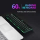 Проводной игровой комплект RedThunder 60% 2-в-1: Ультракомпактная RGB клавиатура QWERTZ (62 клавиши) и облегченная мышь 7200 DPI, геймерская клавиатура, игровая мышка - Уценка - изображение 3