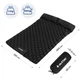 Надувний матрац для кемпінгу Outtec Nylon O-05169 205 x 120 x 15 см двомісний Чорний (5905399051693) - зображення 10