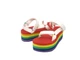 Жіночі сандалі TEVA FLATFORM UNIVERSAL RAINBOW PRIDE різнобарвні на платформі Розмір 38 - изображение 2