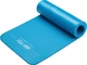 Mata do ćwiczeń jogi szeroka Gymtek NBR 1.5 cm Niebieska (5907766660217) - obraz 1